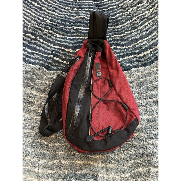 Overland Equipment Red Sling Bag Backpack Daypack - Picture 1 of 4